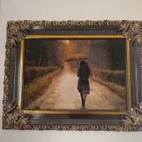 تابلو فرش بسیار زیبا در حد نو