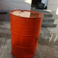 بشکه آهنی سالم و در حدنو