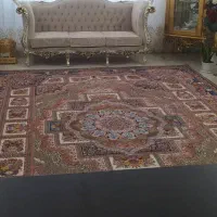 دوتخته فرش حوض نقره هزار رج تبریز