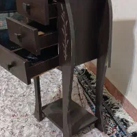 میز تلفن چوبی سه کشو|میز تلفن|اسلام‌شهر, شهرک سعیدیه|دیوار