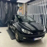 پژو ۲۰۶ تیپ ۲ فرانسوی اصل  مدل ۸۲ مشکی