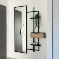 قاب آینه و شلف دیواری مدرن / سفارشی‌سازی کامل