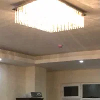 لوستر کریستالی کنترلی مستطیل|لوستر و چراغ آویز|کرج, گوهردشت|دیوار