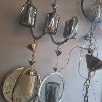 لوستر دورینگ نقره ای|لوستر و چراغ آویز|مشهد, رضاشهر|دیوار