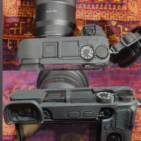 آلفا سونی ۶۵۰۰ با لنز 105 18 G با گریپ و تبدیل لنز|دوربین عکاسی و فیلمبرداری|کرمان, |دیوار