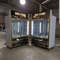 یخچال قصابی کبابی ویترینی مکعبی آکواریومی