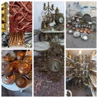 وسایل مسی|کلکسیون اشیاء عتیقه|کرمانشاه, |دیوار