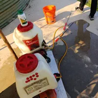 سمپاشی مزارع شلتوک یونجه و باغات میوه