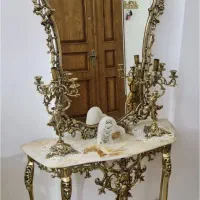 دوتا شمعدان برنج