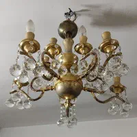 لوستر برنج ۵ شاخه
