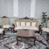 مبل هشت نفره کلاسیک درحدنو|مبلمان خانگی و میز عسلی|شهریار, شهرک امیریه|دیوار