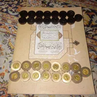 مهره های  برنجی تخته نرد