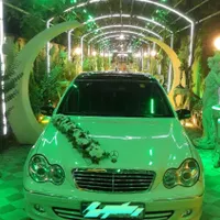 اجاره کرایه ماشین عروس بنز C200 تمیز اسپرت