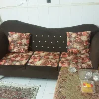 مبل ۷ نفره نیمه استیل