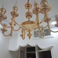 ۳ تا لوستر اب طلا افروز با۳تا دیواری کلا ۲۶ شاخه|لوستر و چراغ آویز|تهران, شهرآرا|دیوار