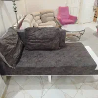 مبلمان ۷نفره ال وکاناپه تک  و میز وسط|مبلمان خانگی و میز عسلی|تهران, ارامنه|دیوار