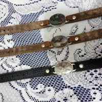 دستبند با سنگ طبیعی جاسپر|جواهرات|بیرجند, |دیوار