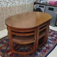 میز غذاخوری چوبی نو ۶نفره