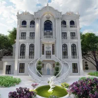 طراحی و دکوراسیون داخلی ساختمان ، نما ، ویلا