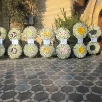 اجاره تاج گل مصنوعی خیریه انصارالحسین