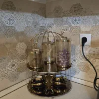 استند طلایی|آب‌چکان و نظم‌دهنده ظروف|نیشابور, شهرک فرهنگیان|دیوار