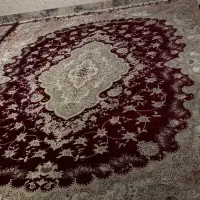 یک جفت فرش ۱۲ متری نخ بدون سوختگی پرگوشت سنگین|فرش|مشهد, کشاورز|دیوار