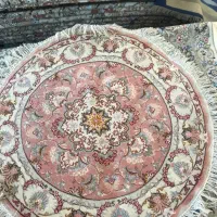 قالیچه ابریشم یک در یک گرد