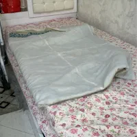 تخت یک نفره با تشک طبی