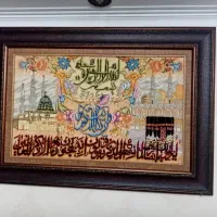 تابلو فرش دستبافت آیه و ان یکاد|تابلو فرش|شهریار, شهریار|دیوار