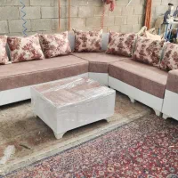 مبل راحتی ال /پارچه های با کیفـیت- رنگ های جذاب|مبلمان خانگی و میز عسلی|تهران, شهرک شریفی|دیوار