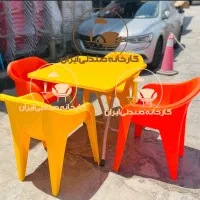 صندلی پلاستیکی  باغی کافه مدل پایه بهار