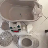 سرویس حمام و توالت بچگانه پسرانه طوسی