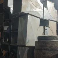 فروش کانال کولر درعرض 70در70 با ورق ضخامت 50میکرون