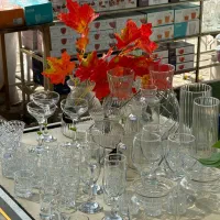 فروشنده بازار گل غرفه