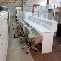 میز تحریر کتابخانه ای همراه با صندلی گردان ویژه|میز تحریر و کامپیوتر|قم, شهرک فاطمیه|دیوار