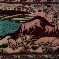 یک جفت قالیچە دستباف