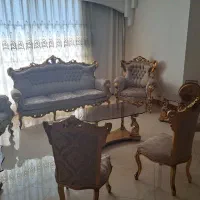 مبل سلطنتی و میز ناهارخوری