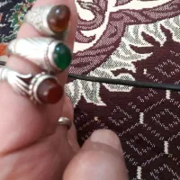 سه انگشتر نقره عقیق سبز و سرخ و جز|جواهرات|تهران, نعمت‌آباد|دیوار