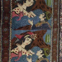 قالی دستباف گره ترکی پنبه ای