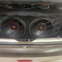 ساب باکس دبل jbl new در حد
