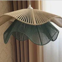 لوستر رافیا ومکرومه|لوستر و چراغ آویز|دزفول, |دیوار