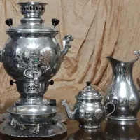 سرویس سماور ماندگار اصل و چای ساز و قهوه ساز
