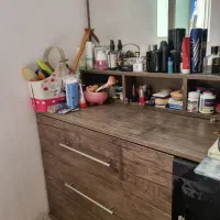 سرویس خواب دونفره به همراه دراور و تشک|تخت و سرویس خواب|تهران, دریان‌نو|دیوار
