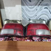 چراغ جلو پراید و خطر عقب