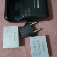 باتری دوربین کانن NB-10L و شارژر - 2 باتری + شارژر