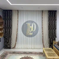 پرده آماده پانچ مینیمال hh6 ( تولیدی )nbbjs4 88|پرده، رانر، رومیزی|قم, پردیسان|دیوار