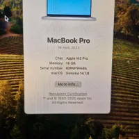 لپتاپ اپل مک بوک پرو 2023 macbook pro m2 pro|رایانه همراه|تهران, دارآباد|دیوار