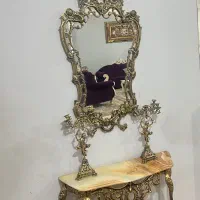 آینه کنسول به همراه شمدان