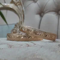 النگو طلاروس طرح طلا رنگ ثابت