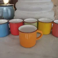 فنجان قهوه و شات کریستال